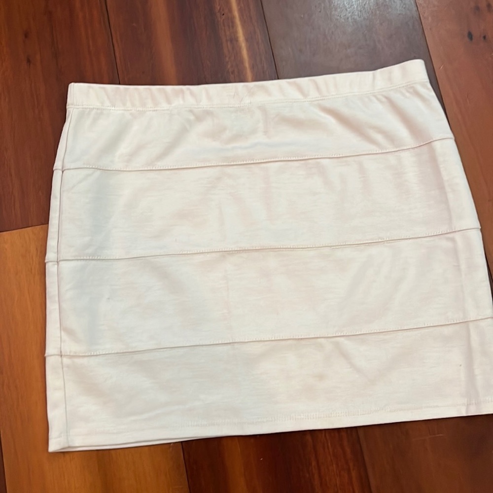 Ya soft stretch cream shirt